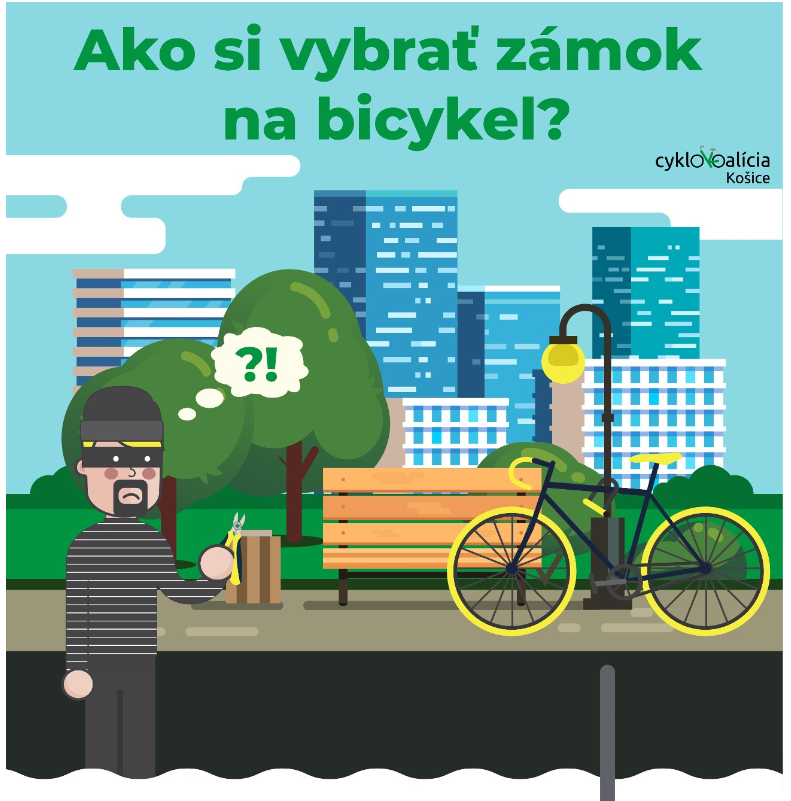 Ako si vybrať zámok na bicykel